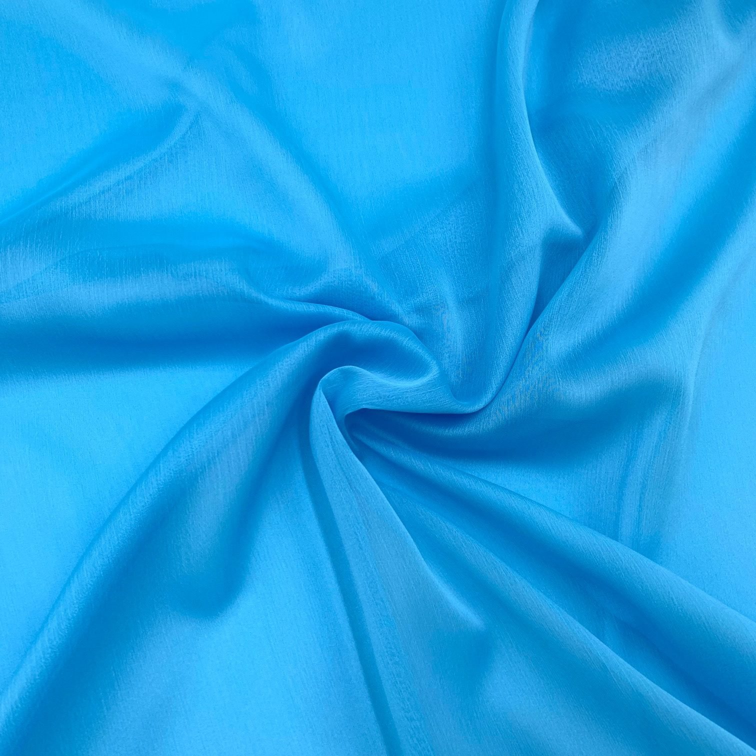 Chiffon Riscado - Azul Capri