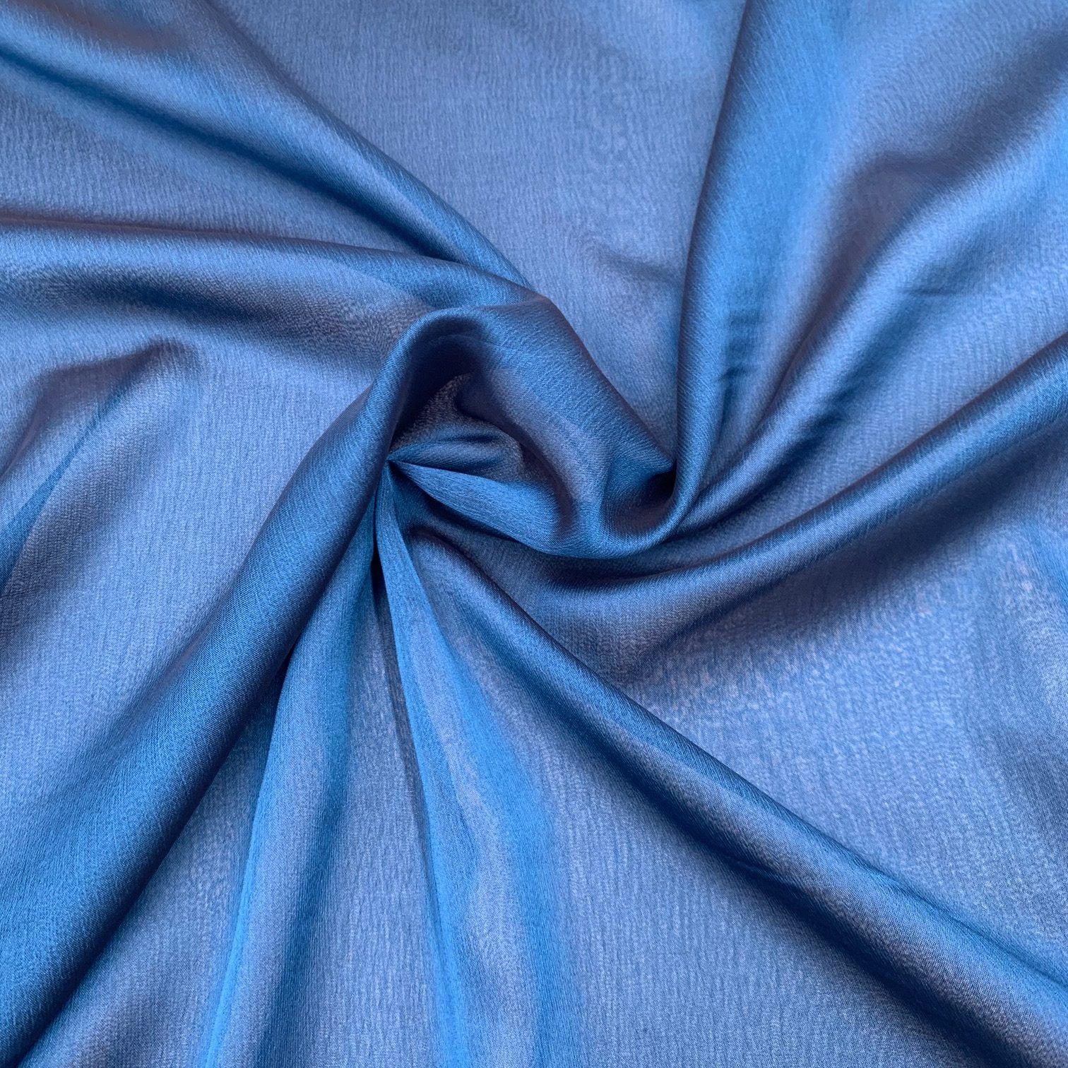 Chiffon Riscado - Azul Marinho