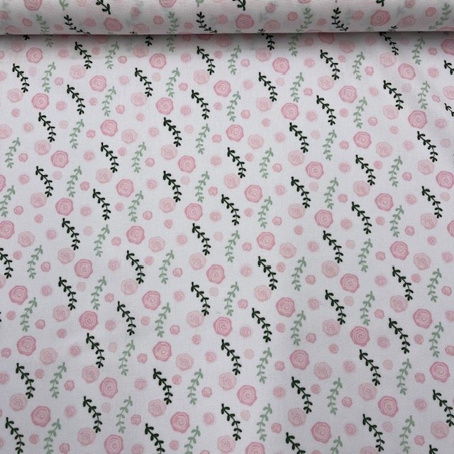 Popeline Bai Rose - Branco