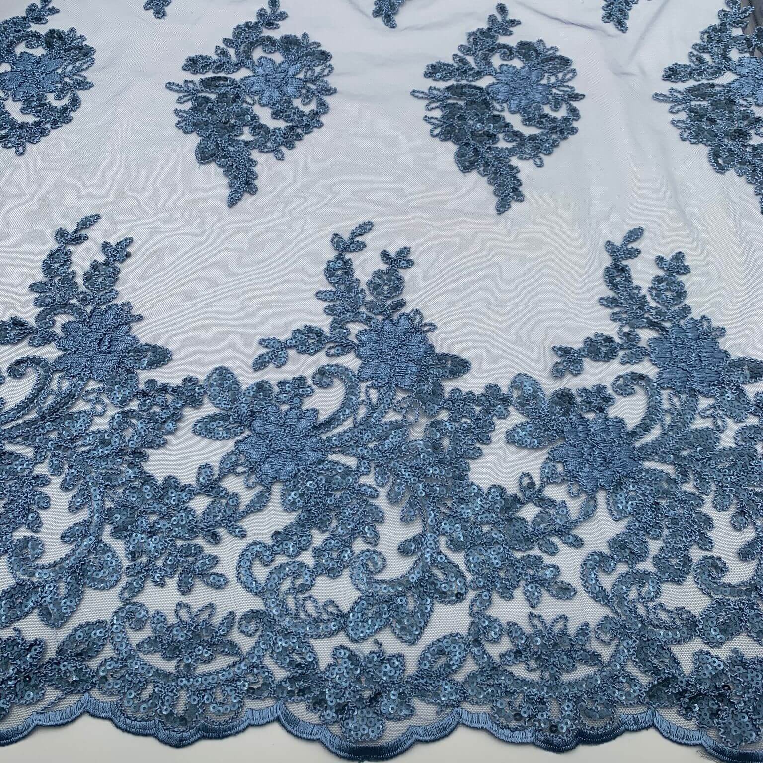 Renda Shine - Azul