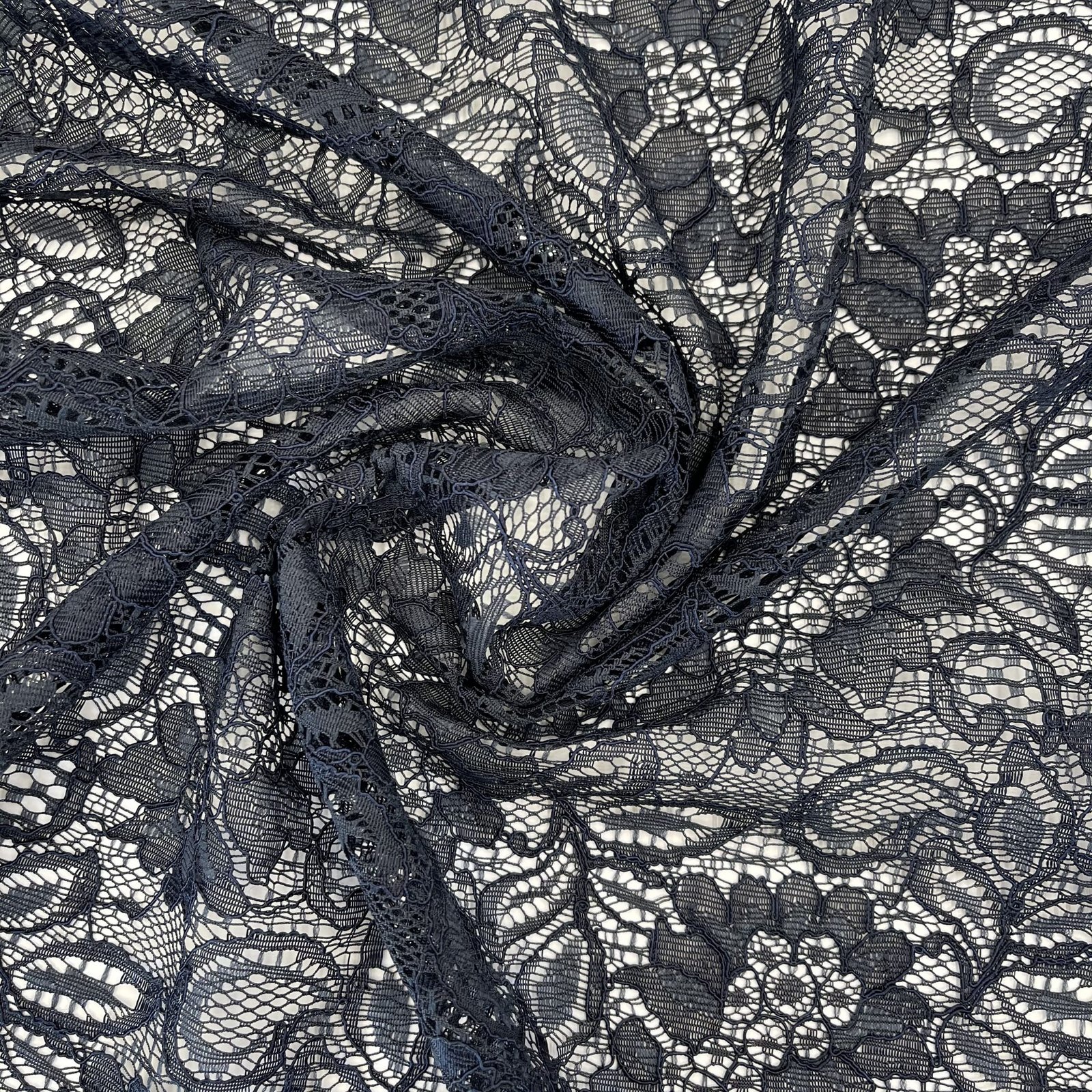 Renda Viscose - Preto