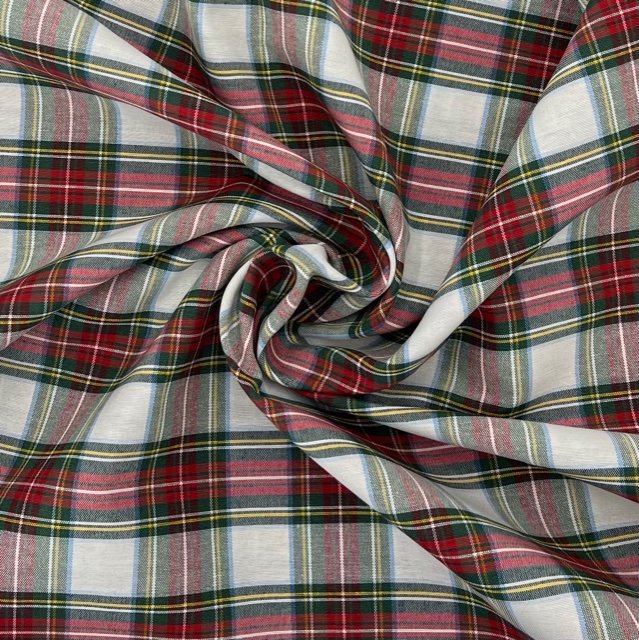 Tartan Decoração - Branco 2,80 mt Largura