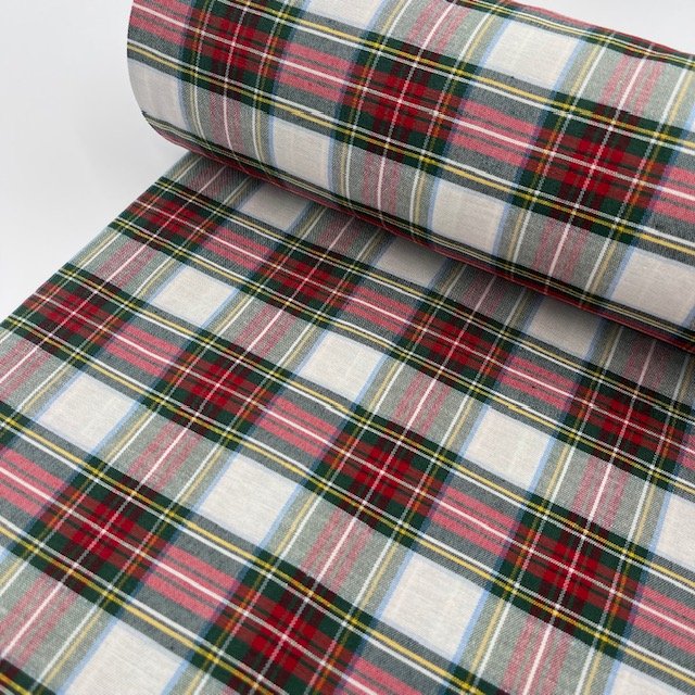 Tartan Decoração - Branco 2,80 mt Largura