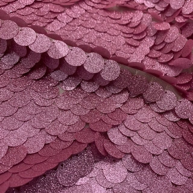 Lantejoula Glitter - Rosa