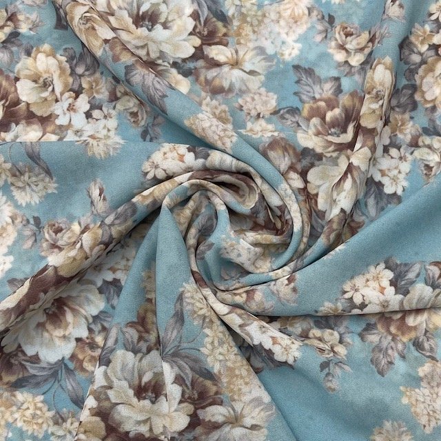 Chiffon Blue Rose